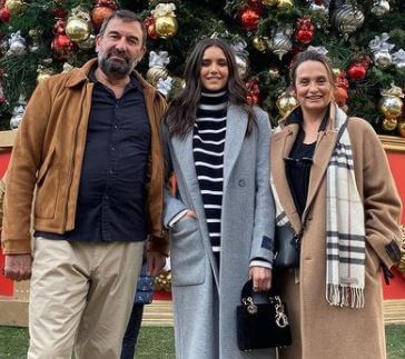 Kamen Dobrev with his wife and daughter Nina Dobrev.